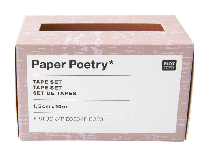 Rico Washi Tape Set Nature Blumen