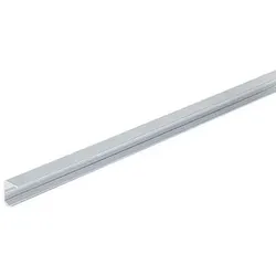 MB-Laufprofil, oben,L 3500mm, 25kg, TopLine 25, 46416, silber, eloxiert