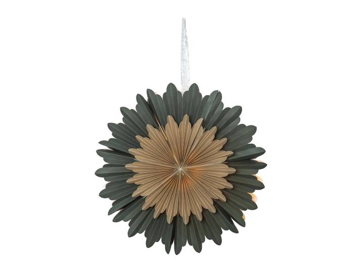 Star Trading Etoile de l avent Crystal Ø55 cm Vert'