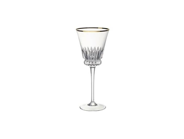 Villeroy & Boch - Grand Royal Gold Weißweinkelch Set mit Goldrand, Weingläser à 125 ml, Kristallglas, klar