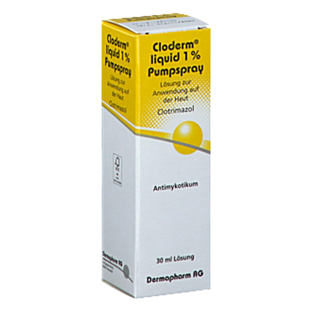 DERMAPHARM AG Cloderm liquid 1% Pumpspray 00976617
