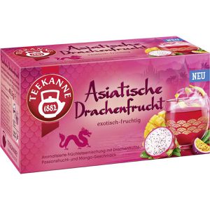 Teekanne Tee Asiatische Drachenfrucht, Früchtetee, 40,5 g, 18 Beutel