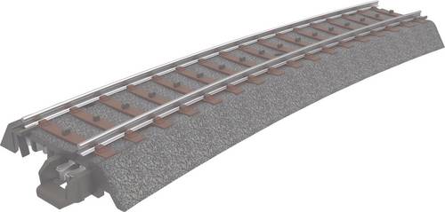 Märklin H0 C-Gleis (mit Bettung) 24315 Gebogenes Gleis 6St.