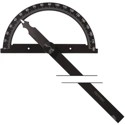 Tecwerk, Winkelmesser, Winkelmesser Gradbogen-Ø 300 mm Schenkellänge 500 mm