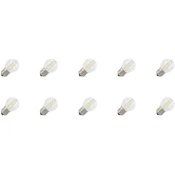Lighto | LED-Faden | Kleine Fassung E14 | Kugellampe | Hell | 45mm | 2W | 10 Stück