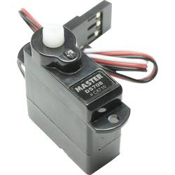 Master Modellbau Mini-Servo Digital-Servo Getriebe-Material: Kunststoff Stecksystem: JR / Futaba C8710