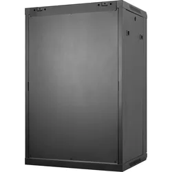 Phasak Wandschaltschrank PHO 2220D (20 HE, 19 Zoll Rack), Serverschrank, Schwarz