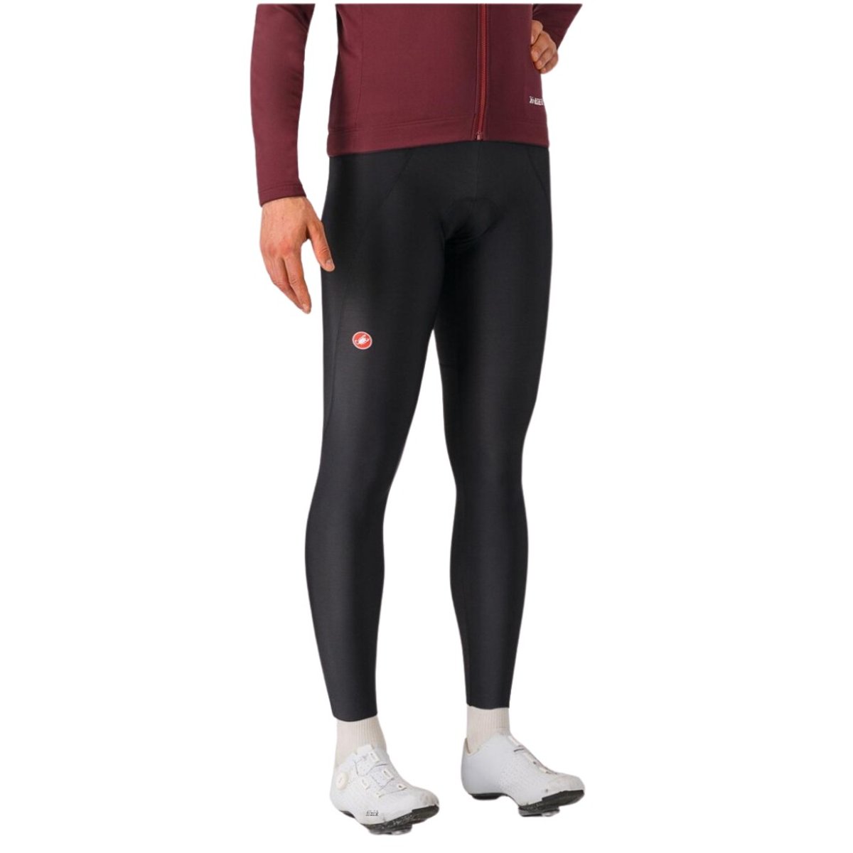 Bretelle Longo Castelli Espresso Preto, Tamanho XS. Homem