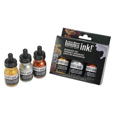 Winsor & Newton Proff. acrylic ink 3 pack iridescent (30 ml) (3699237)