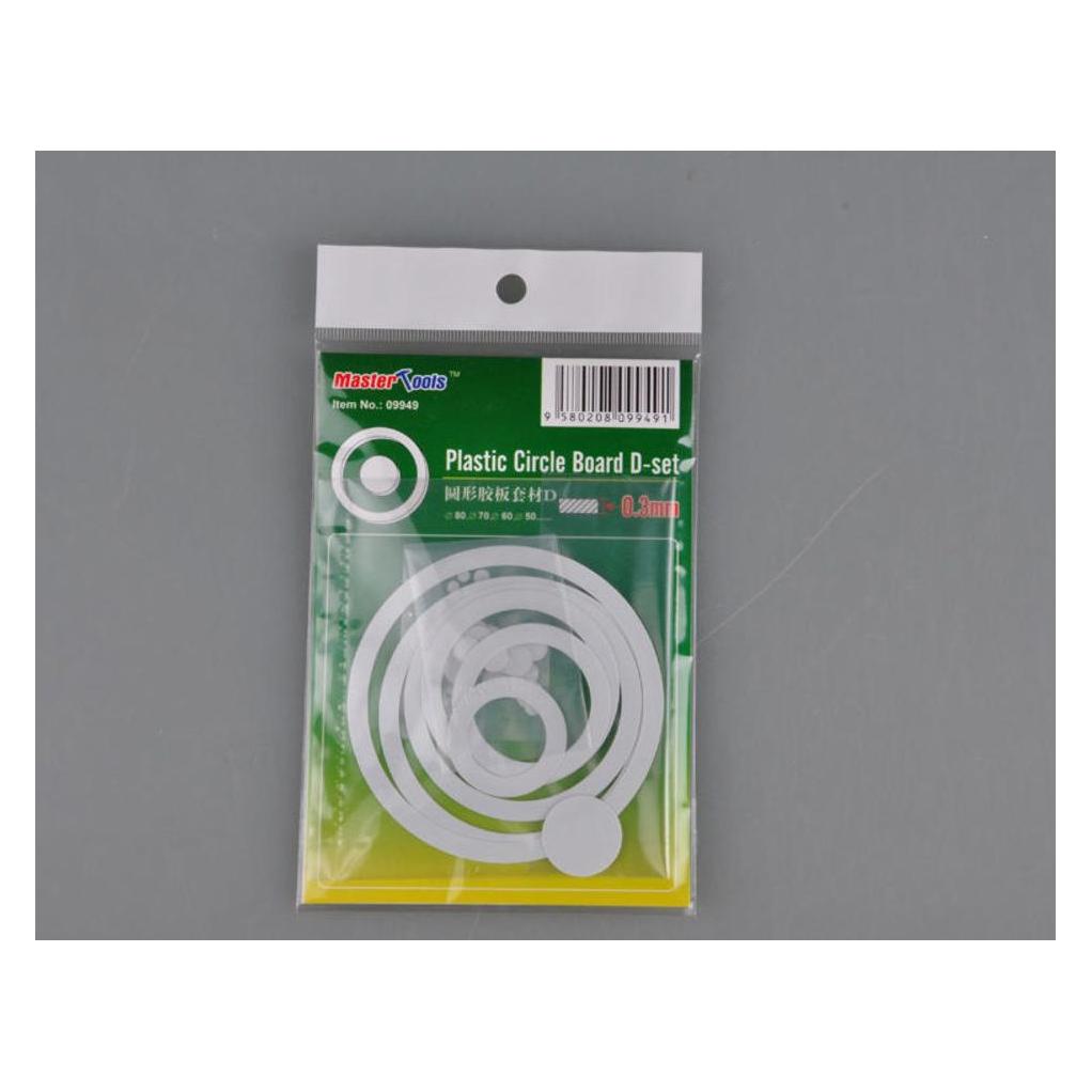 Master Tools Plastic Circle Board D-set-0,3mm (09949)