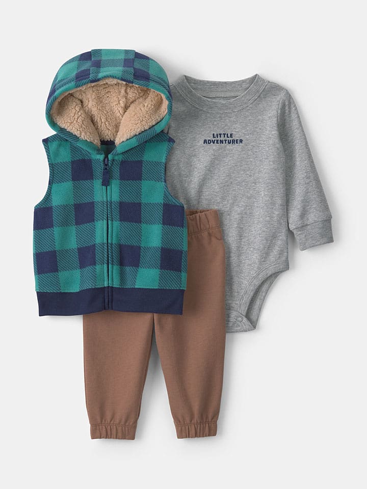 carter's 3tlg. Outfit in Bunt - 68
