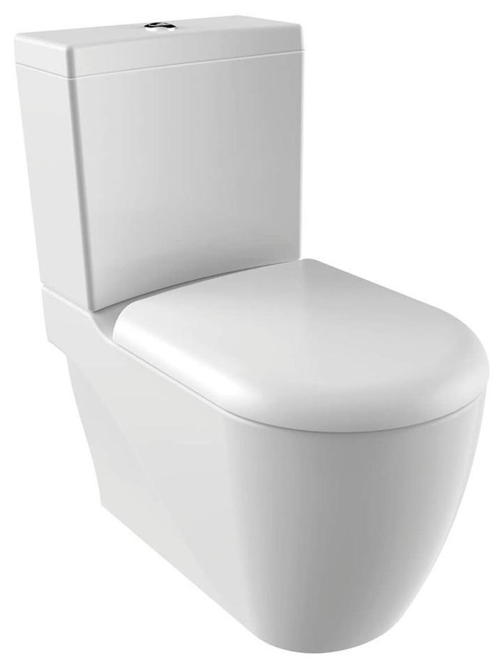 Creavit GRANDE XL 3 Kombi-WC, Abgang senkrecht/waagerecht, weiß