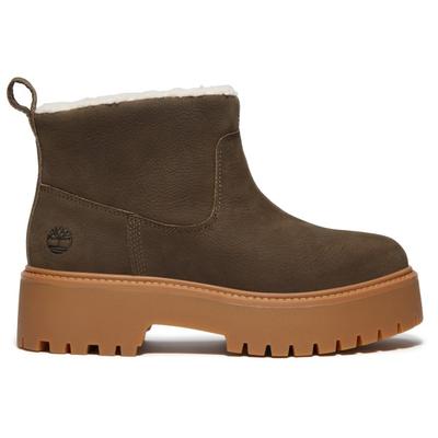 Timberland - Women's Stone Street Mid Warm Lined Boot - Winterschuhe 41 | EU 41 braun