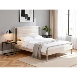 Metallbett Lono Kaschmir ca. 140x200cm