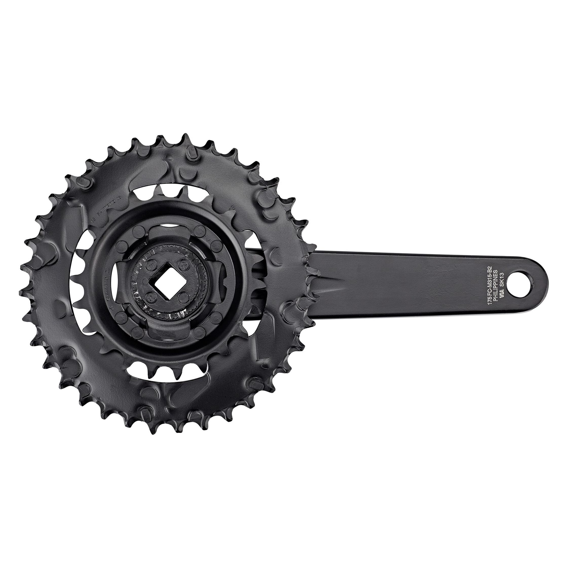 Shimano FC-M315-B (175 mm) (EFCM3152BE62XL)
