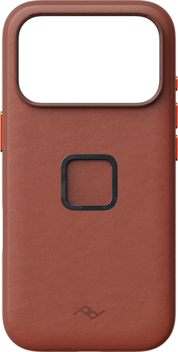 Peak Design Everyday Case Slimlink iPhone 18 Pro - Redwood Clarino