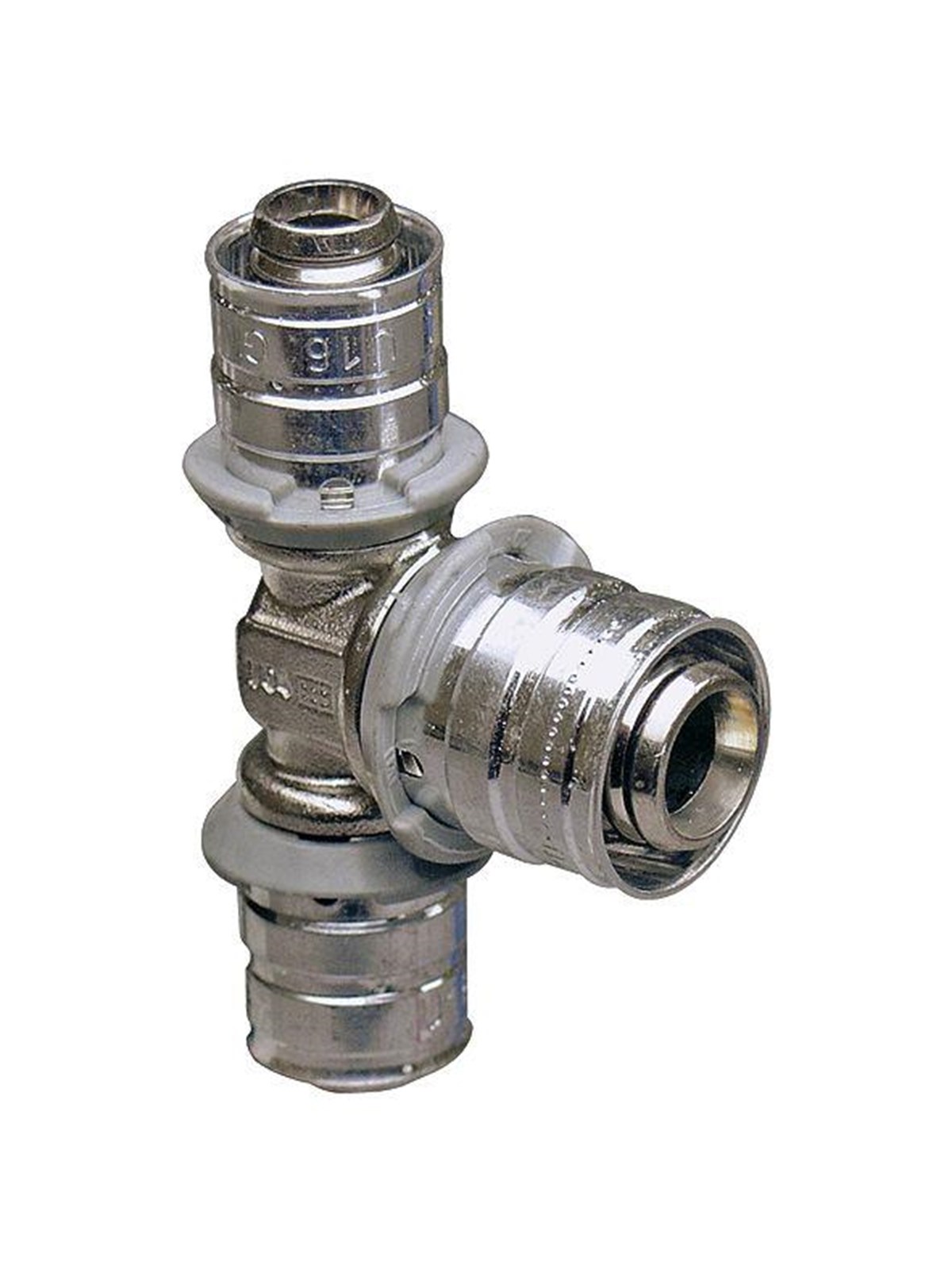 Uponor press tee reducer 32-25-32