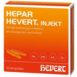 HEPAR HEVERT injekt Ampullen 10X2 ml