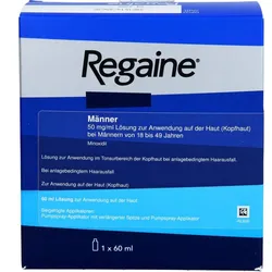 Regaine Männer 50 mg/ml Lsg. Z. Anw. A.d. Kopfhaut 60 ML
