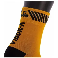 Vibor-A, Unisex, Sportsocken, Kait (43 - 46), Gold, Schwarz