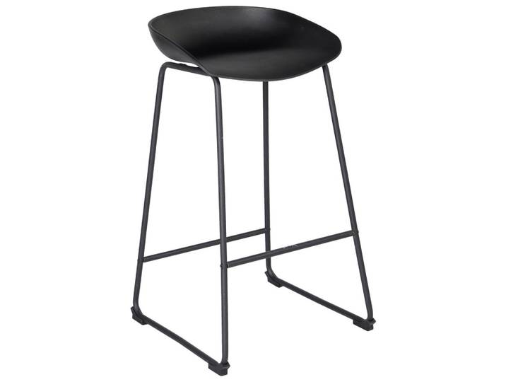 Barhocker in Schwarz