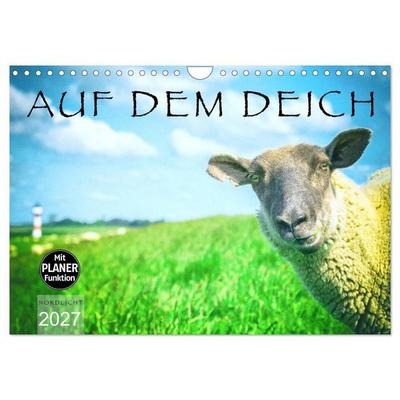 AUF DEM DEICH (Wandkalender 2027 DIN A4 quer), CALVENDO Monatskalender