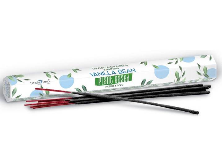 Plantaardige Wierook stokjes - Vanilleboon - 20 Stokjes