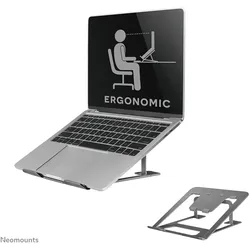 Neomounts NSLS085GREY, Notebook Ständer, Grau