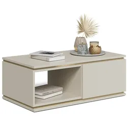 Vicco, Couchtisch + Beistelltisch, Couchtisch Linette (90 x 90 x 34 cm)