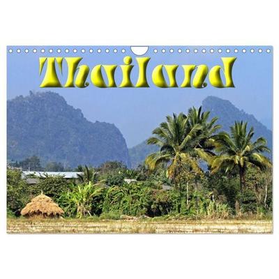 Thailand (Wandkalender 2026 DIN A4 quer), CALVENDO Monatskalender