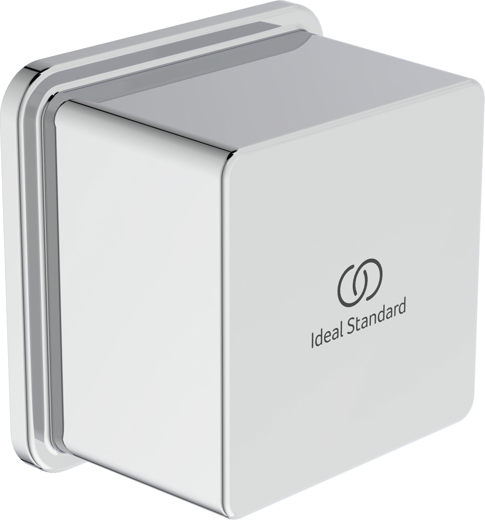 Ideal Standard de raccordement mural Idealrain BC772AA encastré, carré, en métal, chromé