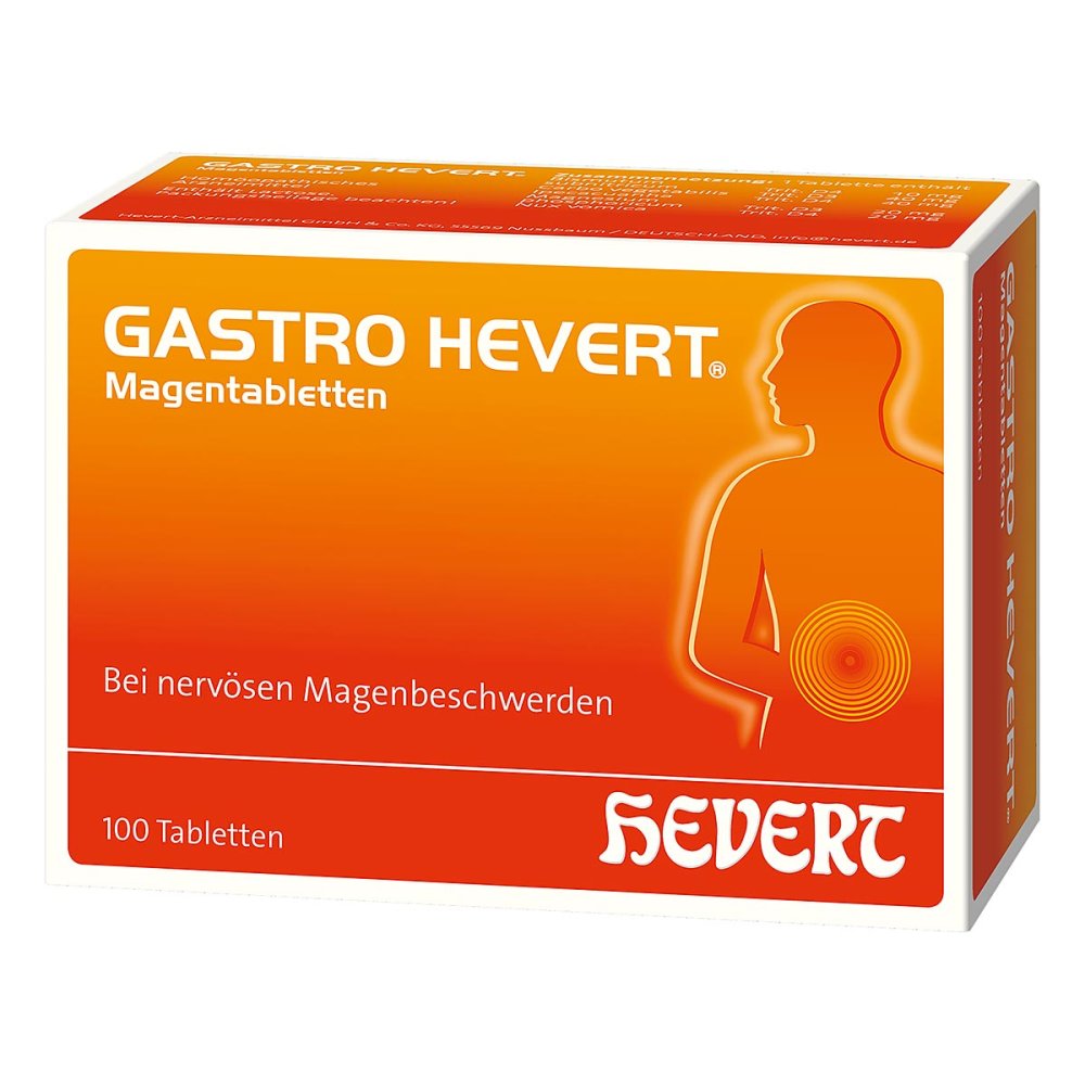 Hevert-Arzneimittel GmbH & Co. KG Gastro Hevert Magentabl. 04947334
