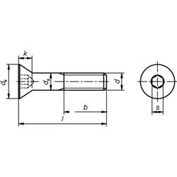 Fuchs+Sanders Senkschraube 3522/000/01 5x10