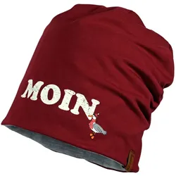 Jersey Wende Beanie Moin berry