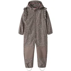 Name it, Skijacke, ALFA08 Softshell-Anzug (92), Braun