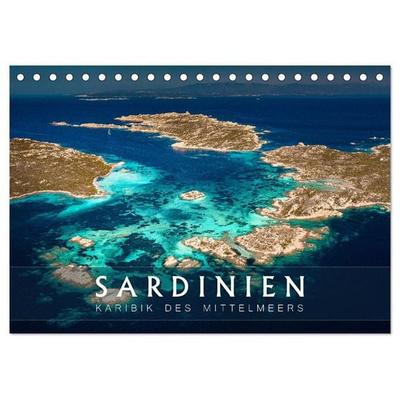 Sardinien - Karibik des Mittelmeers (Tischkalender 2027 DIN A5 quer), CALVENDO Monatskalender