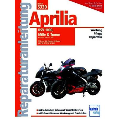 Aprilia RSV, MILLE und Tuono Modelljahr 1998-2005, Taschenbuch von Christoph Pandikow, Bucheli, 978-3-7168-2333-0