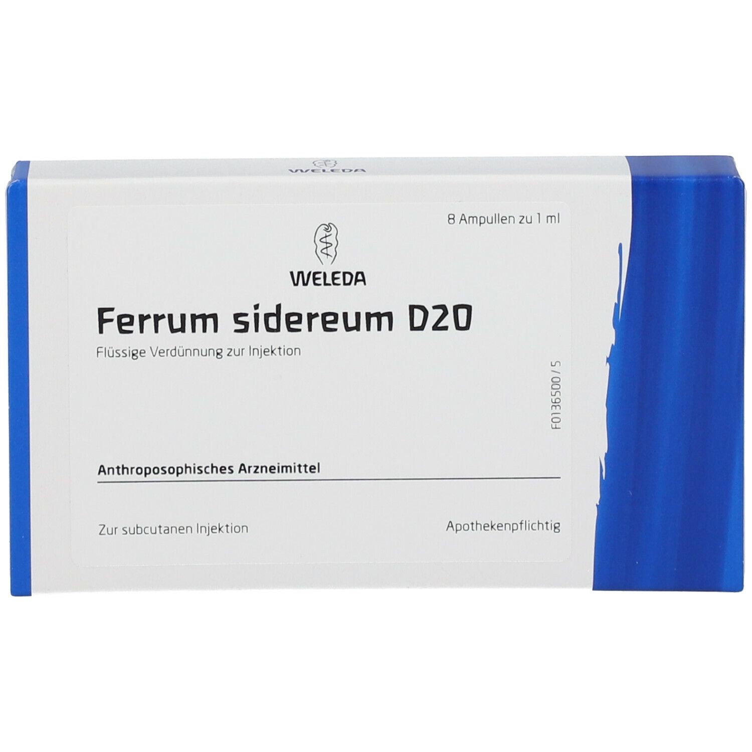 Ferrum Sidereum D 20 Ampullen 8x1 ml