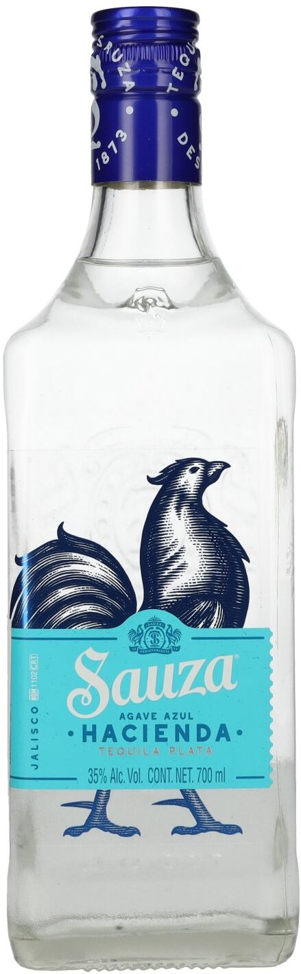 Sauza Hacienda Tequila Plata Agave Azul 35% Vol. 0,7l