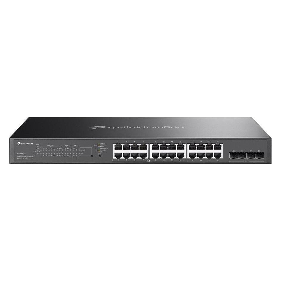 TP-Link Omada 28-Port Gigabit Smart Switch, 16 PoE+, lüfterlos (28 Ports) (425477)