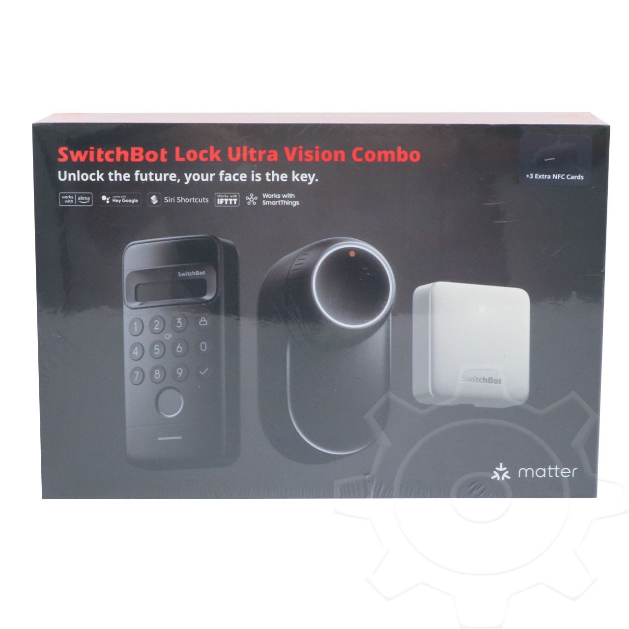 Switchbot Lock Ultra Vision Combo (schwarz)