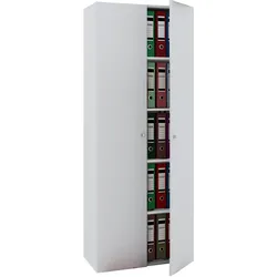 VCM, Aktenschrank, Holz Büromöbel Aktenschrank Vandol mit Drehtüren (70 x 40 x 178 cm)