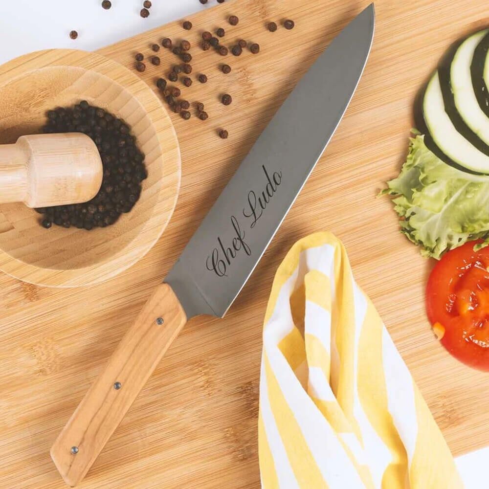 Ocadeau Couteau de chef gravé