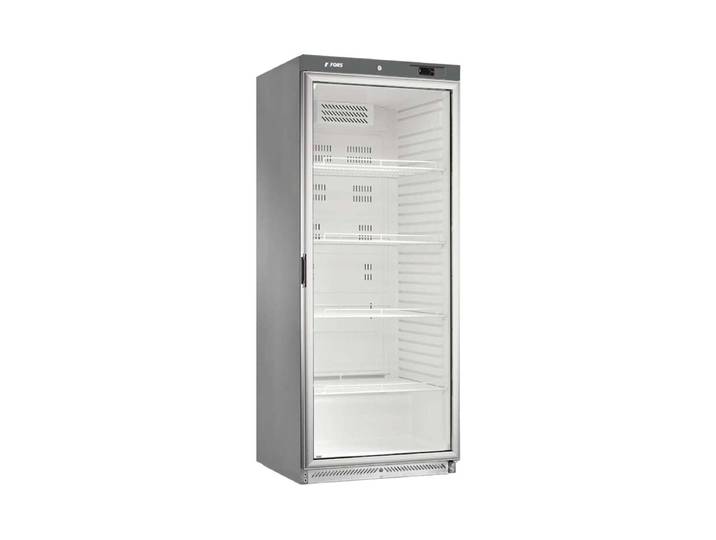 Fors GCV 600 GES Gastronomie​-​Kühlschrank Edelstahl rechts