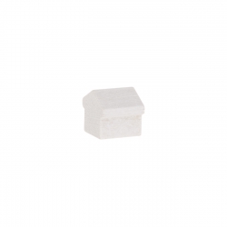 Halmakegel.com Monopoly Haus - 12x13x12mm - weiss 255816