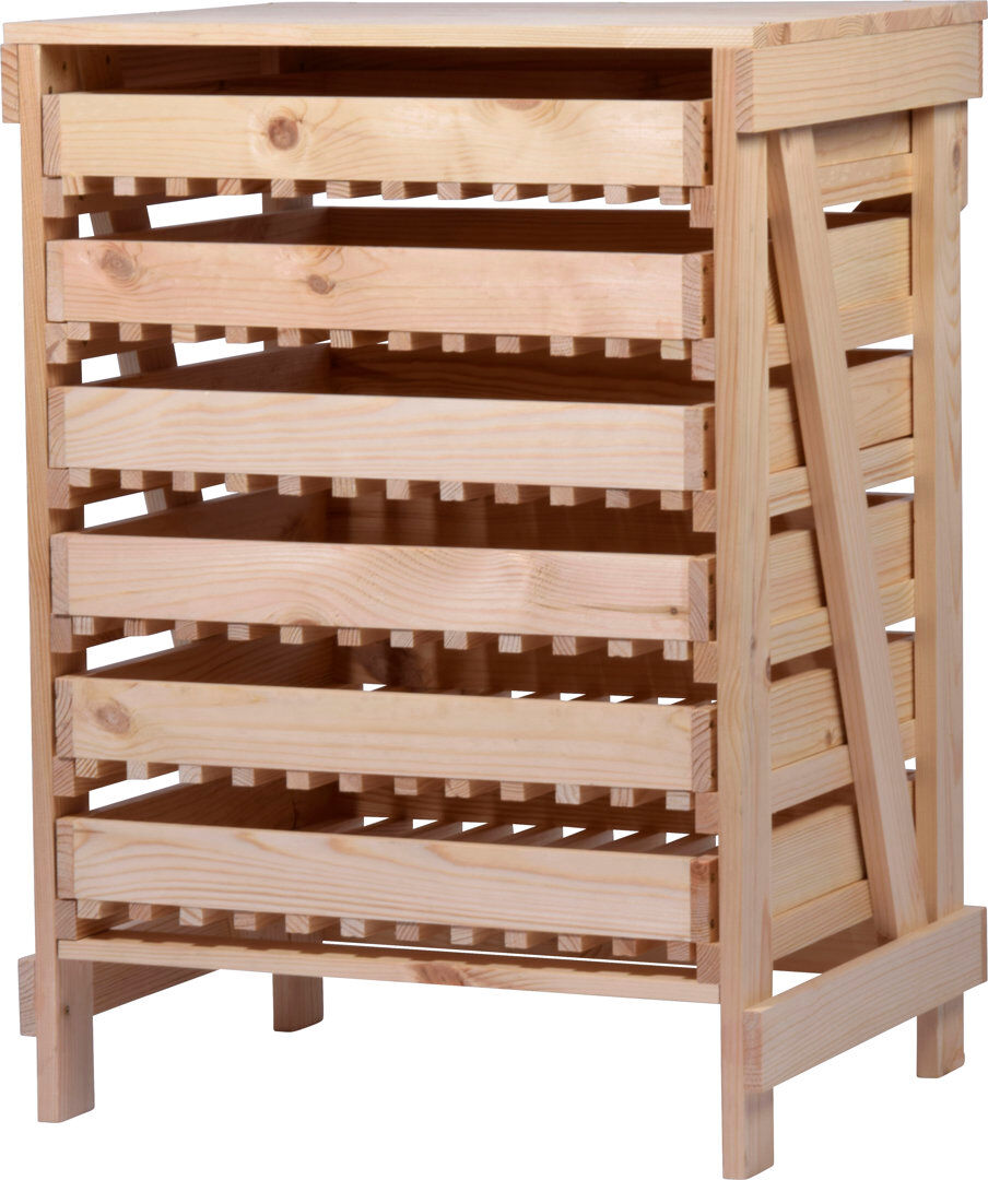 Rebrilliant Willer Wood Food Storage Container Brown