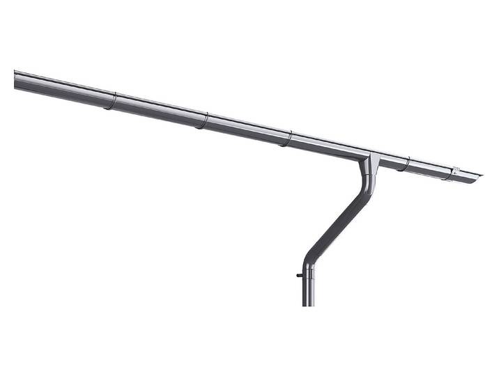 Weka Dachrinnenset Verzinkt 600 × 27 cm 2 Stück à 6 m