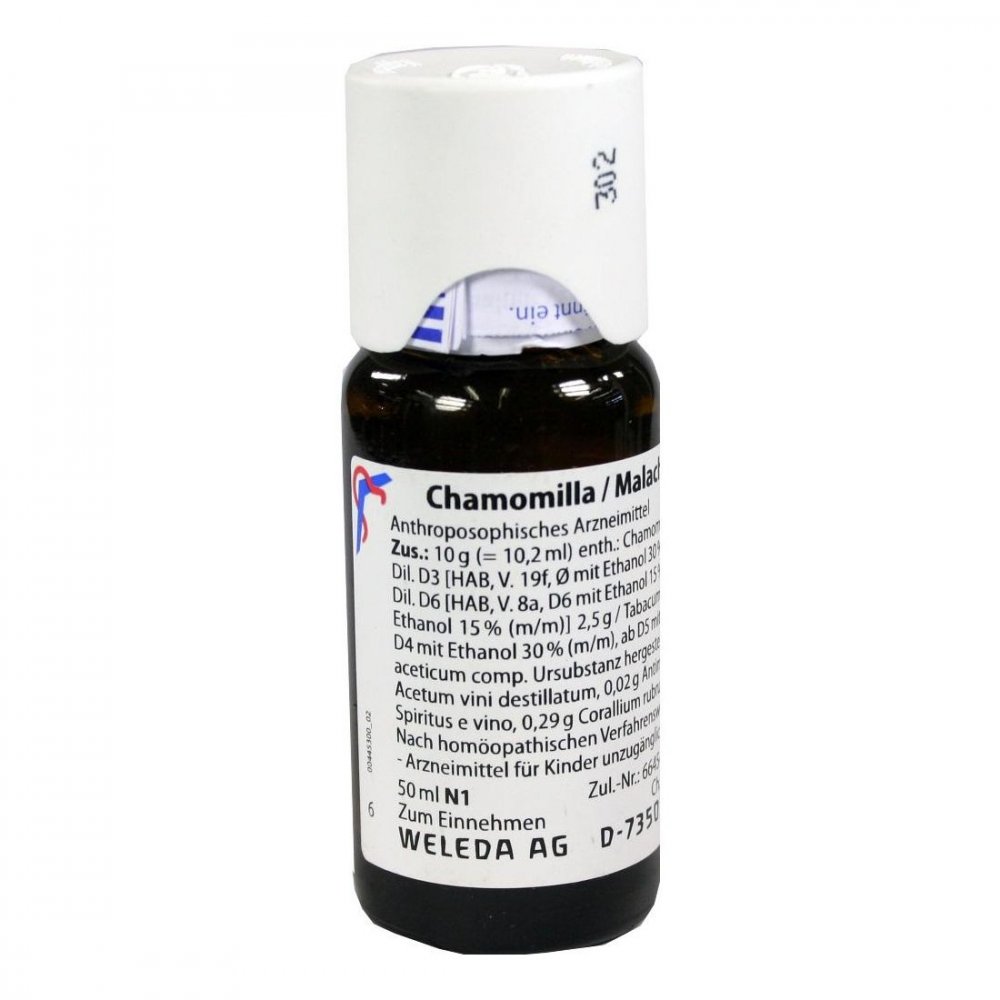 WELEDA AG Chamomilla/malachit compositus Dilution 01631487