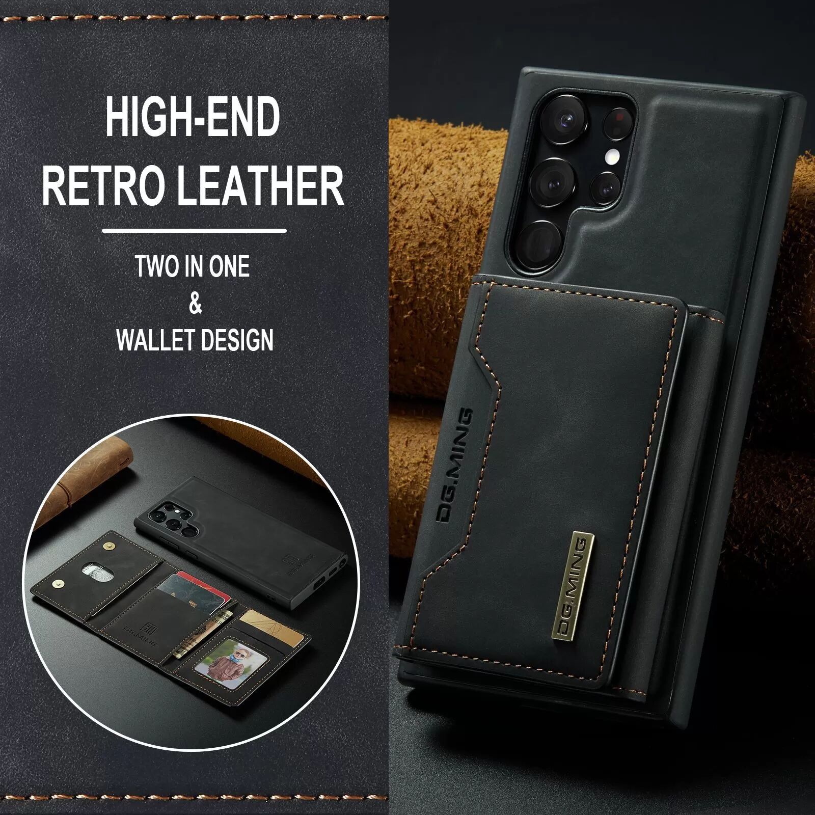 INF Magnetische Brieftaschenhülle für Samsung Samsung Galaxy S22 Plus