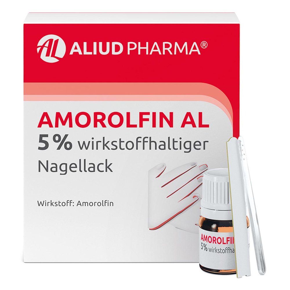 ALIUD Pharma GmbH Amorolfin AL 5% Nagellack bei Nagelpilz 09091234